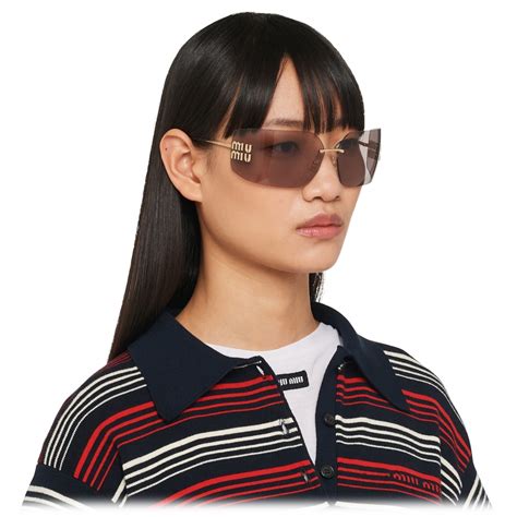 miu miu 52rs sunglasses|Miu Miu runway sunglasses.